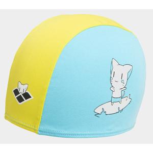 Шапка для плавання Arena FRIENDS KIDS POLYESTER CAP жовий, блакитний Діт OSFM